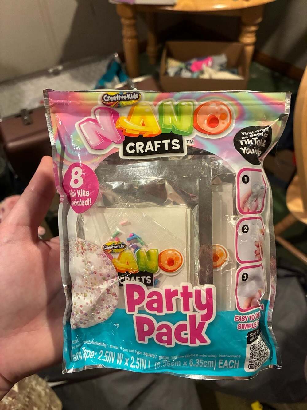 Creative Kids Nano Crafts Party Pack 8-Mini Craft Kit